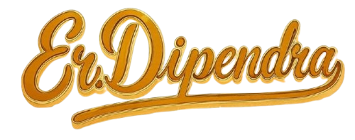Er. Dipendra – handwritten signature